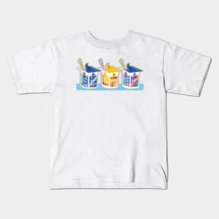 Yoghurt Pattern Kids T-Shirt